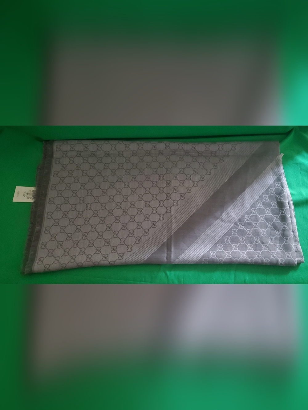 Gucci GG Jacquard patterned Scarf/Wrap